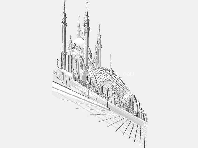 Мечеть Кул Шариф(清真寺)