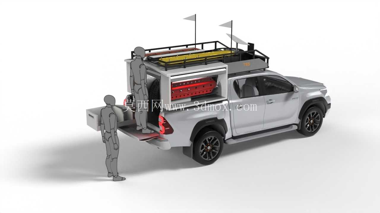 移动辅助模块 - Pickup 4x4