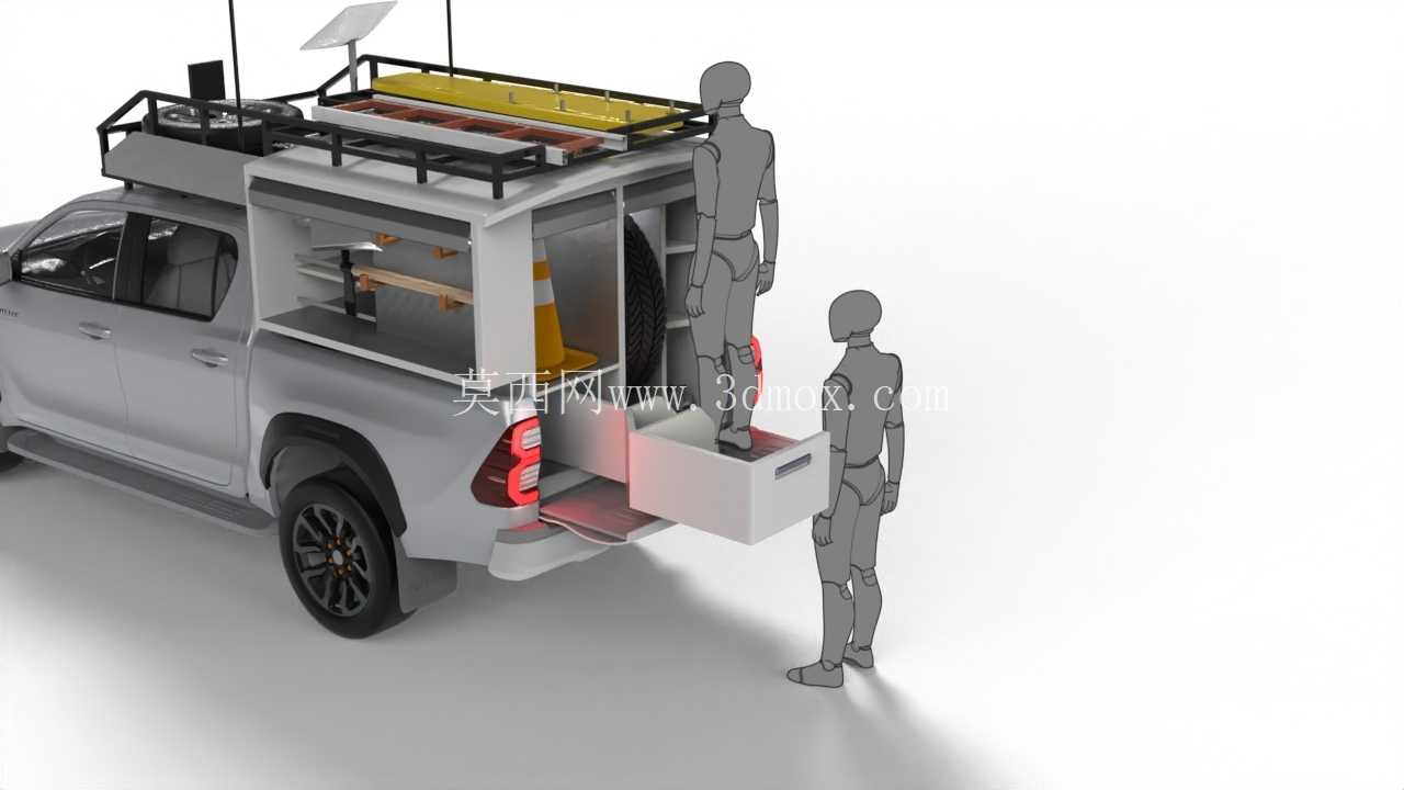 移动辅助模块 - Pickup 4x4