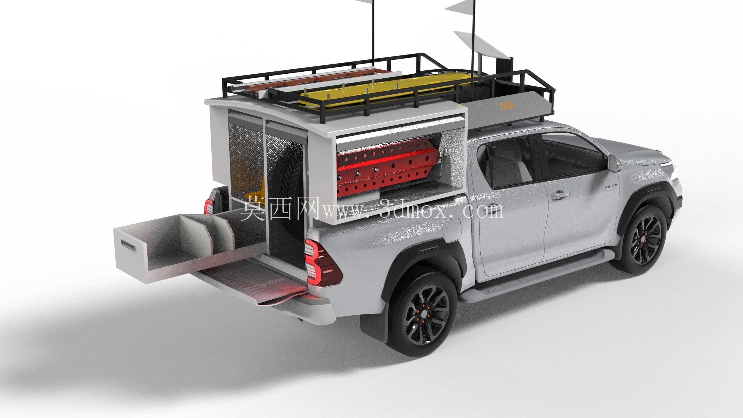 移动辅助模块 - Pickup 4x4