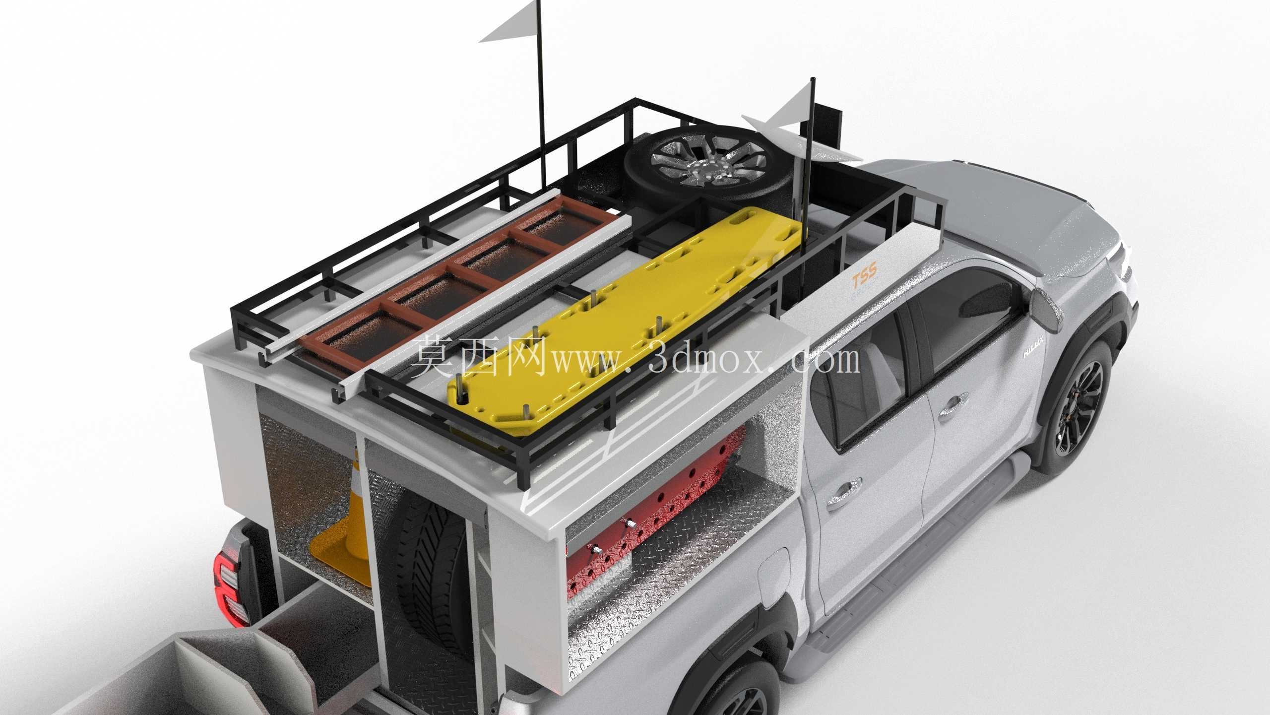 移动辅助模块 - Pickup 4x4