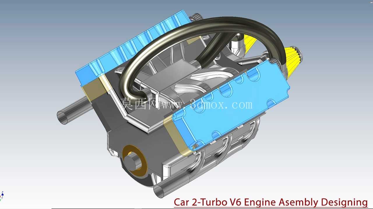 ���������� (2Turbo V6) �߼�װ����� Autodesk Inventor �̳�
