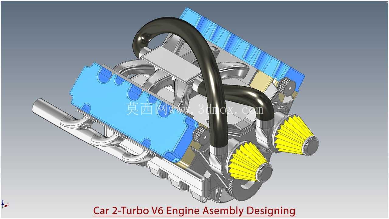 ���������� (2Turbo V6) �߼�װ����� Autodesk Inventor �̳�