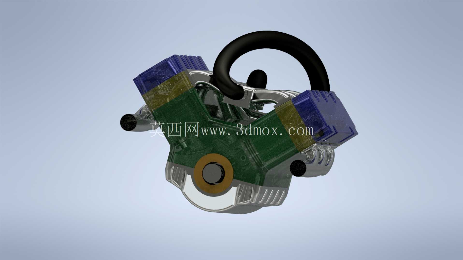 汽车发动机 (2Turbo V6) 高级装配设计 Autodesk Inventor 教程