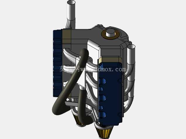 汽车发动机 (2Turbo V6) 高级装配设计 Autodesk Inventor 教程