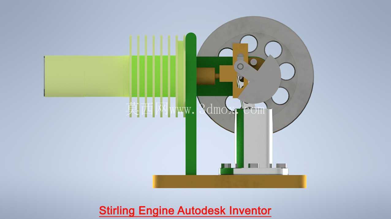 斯特林引擎Autodesk Inventor 2024版本教程
