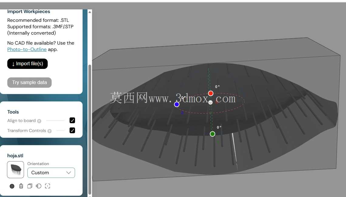阴模,用于验证热成型模具。