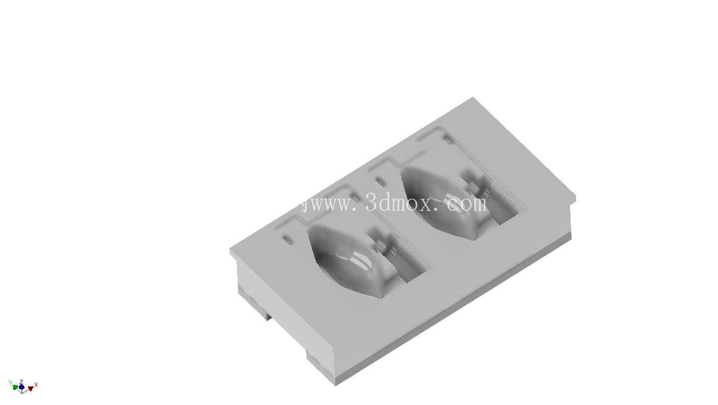 阴模,用于验证热成型模具。