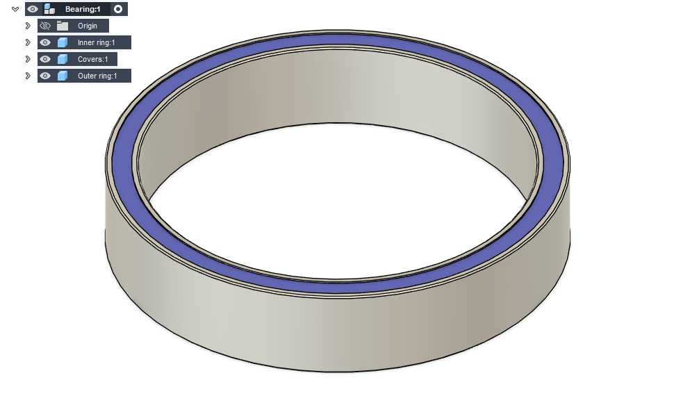 适用于 Fusion 360 的滚珠轴承发电机