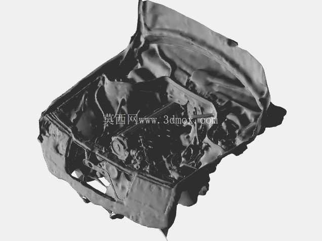 梅赛德斯 W124 M103 发动机舱 3D