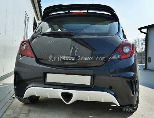 欧宝 Corsa D OPC GM 93191043 后排气法兰扫描