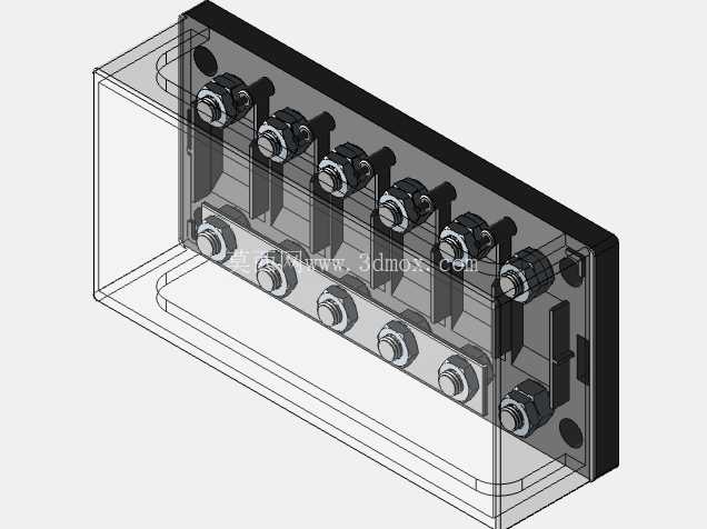 ���� MEGA ����˿�� 6 ·����˿�� - DC FUSE BUSBAR