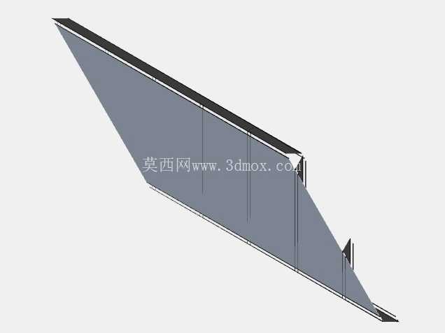 3D 模型 – 72 英尺汽车运输汽车运输拖车 | 免费 CAD 下载