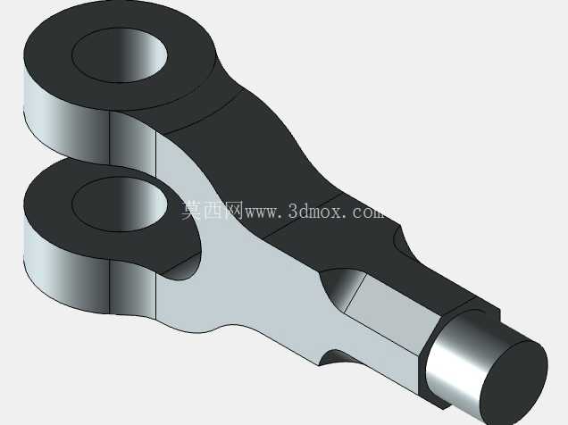 转向节接头设计 - 3D CAD 模型