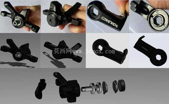 电动滑板车可持续设计 - SolidWorks LCA \u0026 69 零件装配(荣誉项目)