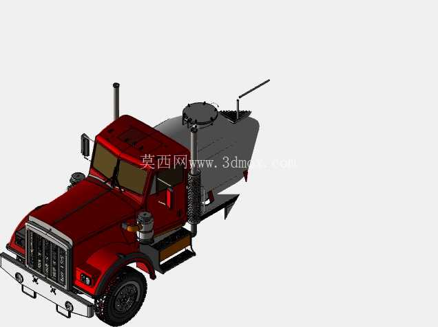 ?? 泡沫罐车 – 3D CAD 模型?? ?? 仅供教育用途