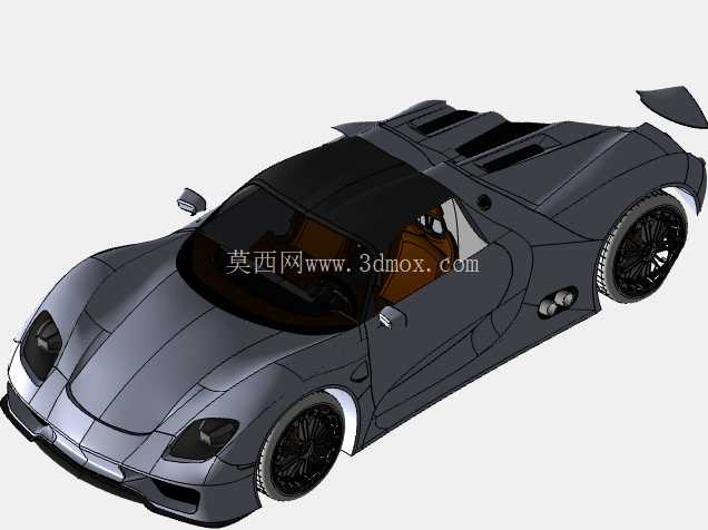 保时捷 918 Spyder 3D 模型