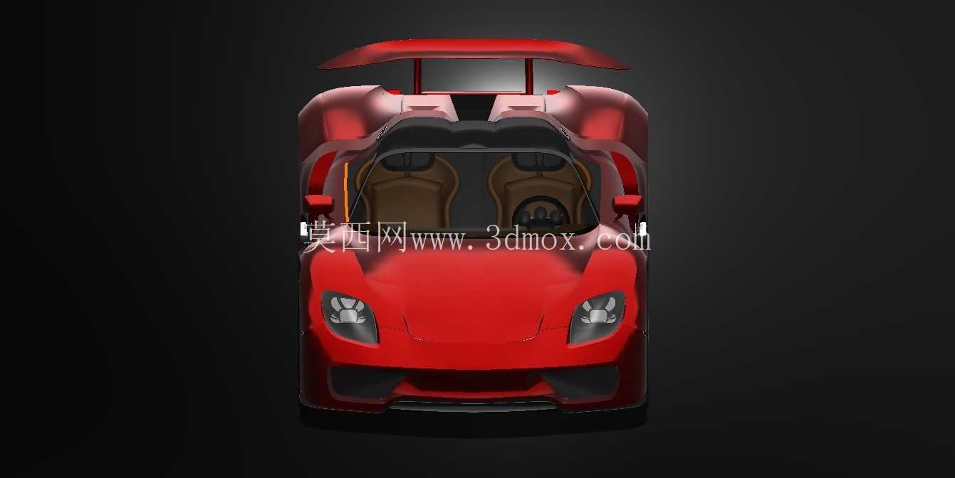 保时捷 918 Spyder 3D 模型