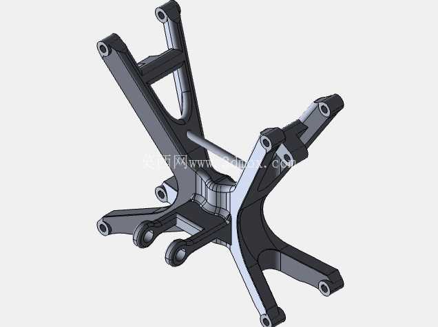 汽车悬架总成 – 独立车轮悬架 CAD 模型 | 车辆行驶控制系统设计