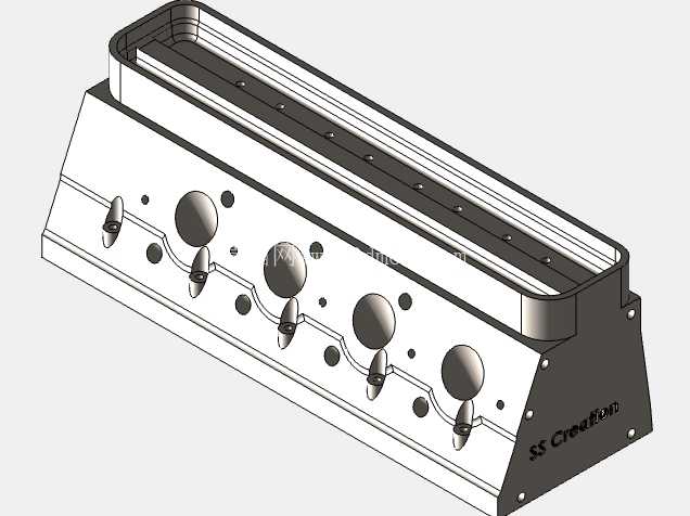 LS3 V8 引擎 - 详细 CAD 模型 (SolidWorks)