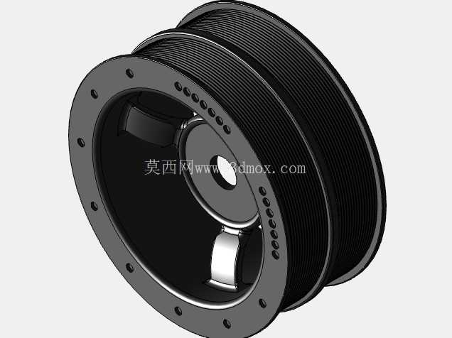 LS3 V8 引擎 - 详细 CAD 模型 (SolidWorks)