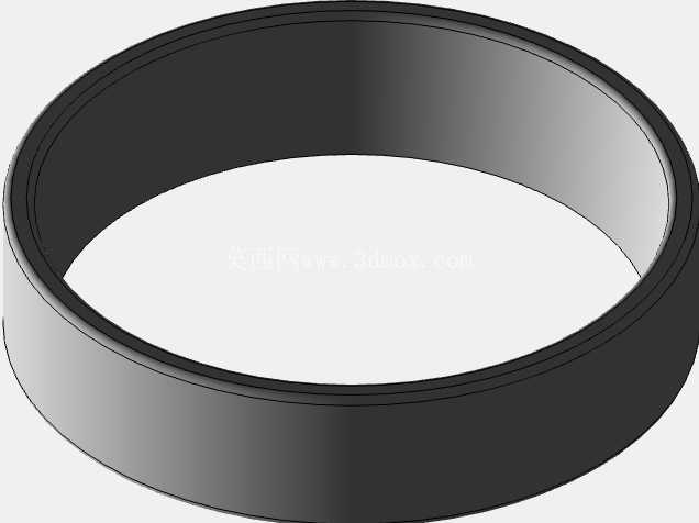带车轮和轮胎的拖车车轴组件 | 3D CAD 模型