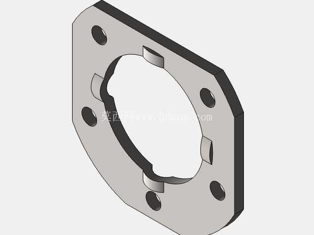带车轮和轮胎的拖车车轴组件 | 3D CAD 模型