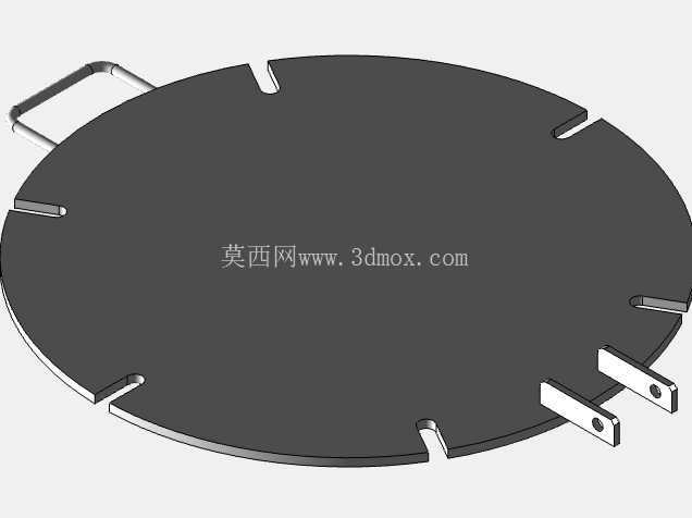 储罐人孔组件| 铰链式检修盖 | SolidWorks 3D CAD 模型