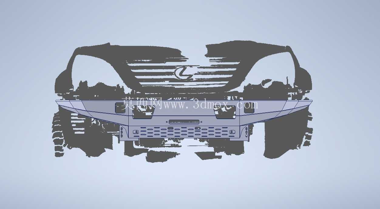 雷克萨斯 GX470 前保险杠