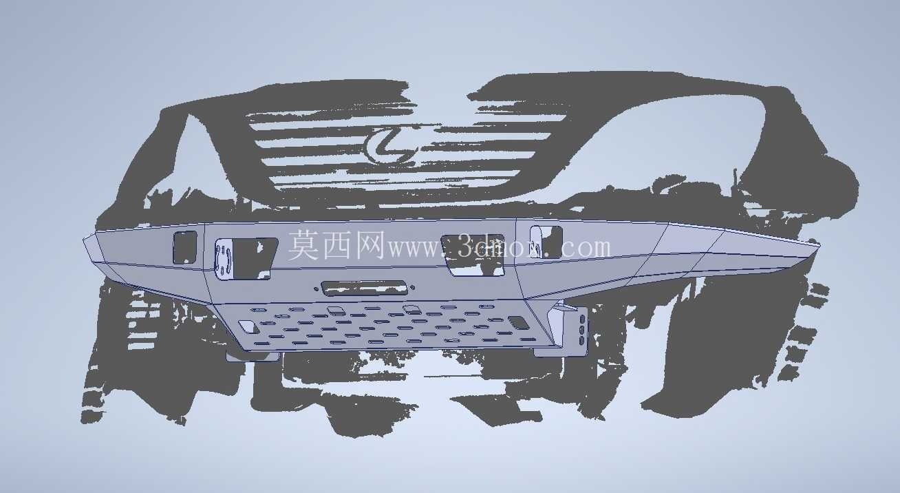 雷克萨斯 GX470 前保险杠