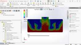 使用 SolidWorks Flow Simulation 进行折流板储罐流体流动分析