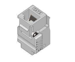 Tomada Keystone RJ45