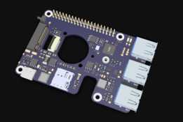 Waveshare 27698 PCIe ת 4G/5G M.2 USB3.2 HAT+
