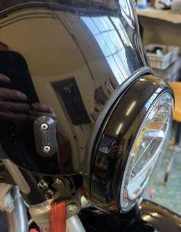 Buell Tubeframe 挡风玻璃衬垫
