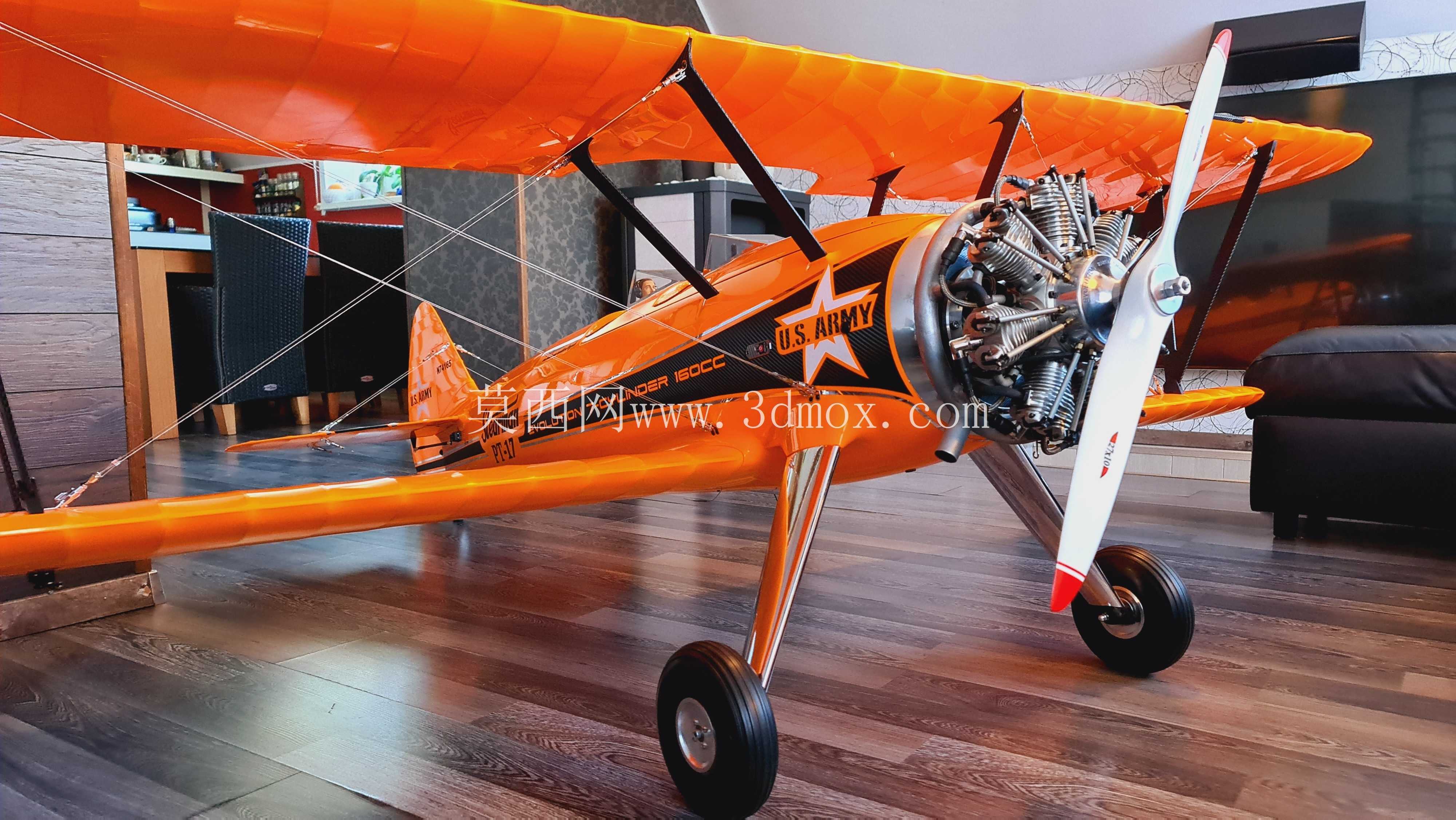 RC ����˹�ٶ��� PT-17 160CC ����ȼ����������20 �������