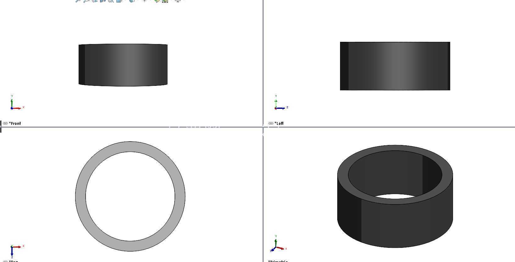 (Solid Works) 中的 CPU 冷却风扇或计算机机箱风扇流动仿真