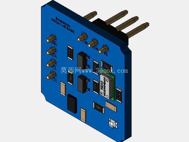 Boardoza_MS5611_Barometric_Pressure_Sensor