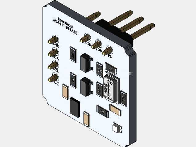 Boardoza_MS5611_Barometric_Pressure_Sensor