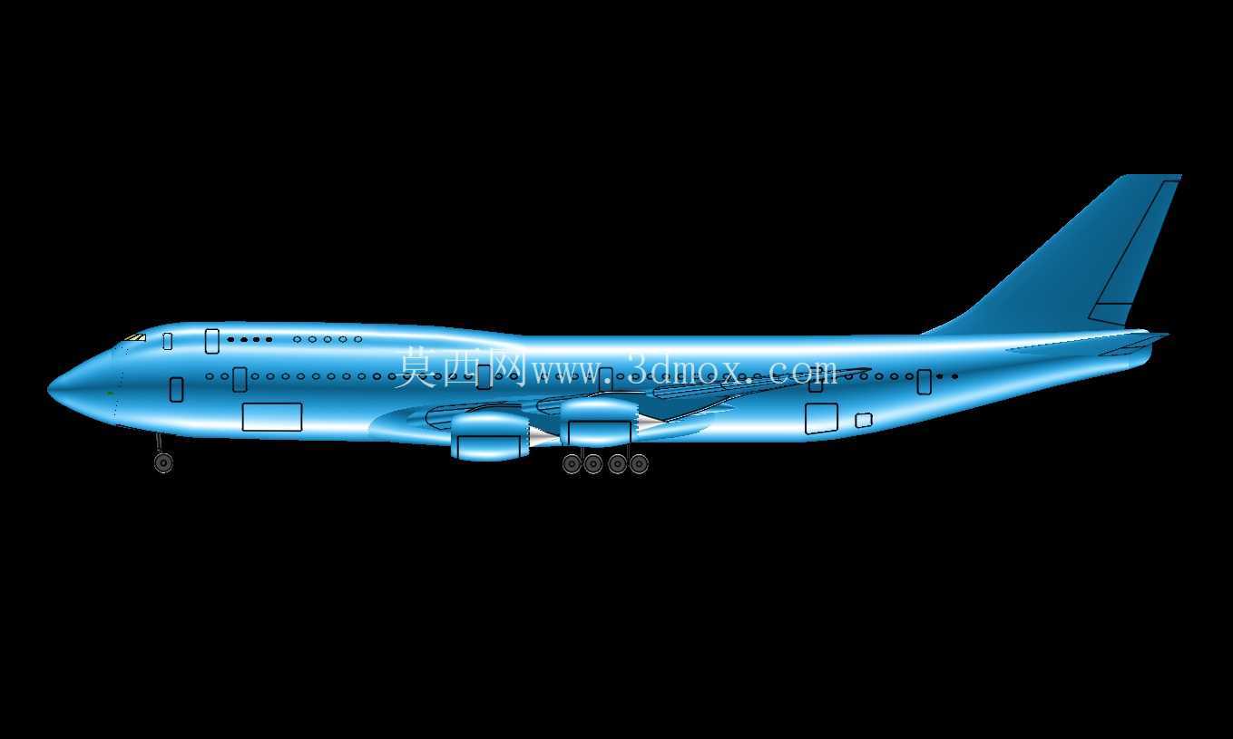 747-400�����ƣ�ʵ��װ��ģ��