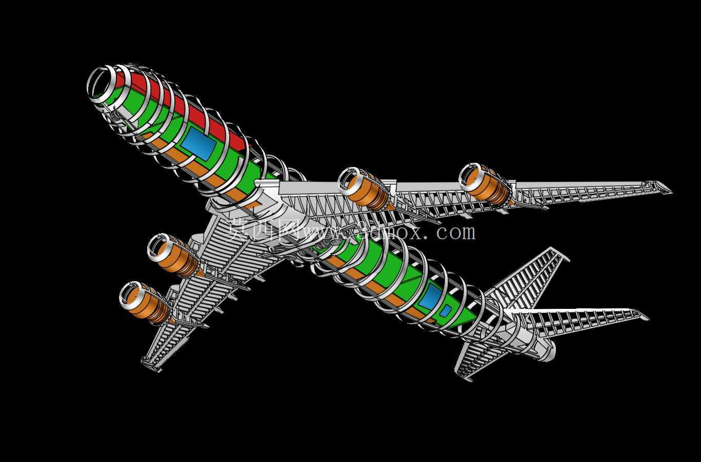 747-400�����ƣ�ʵ��װ��ģ��