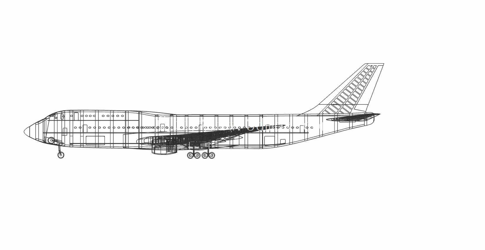 747-400�����ƣ�ʵ��װ��ģ��
