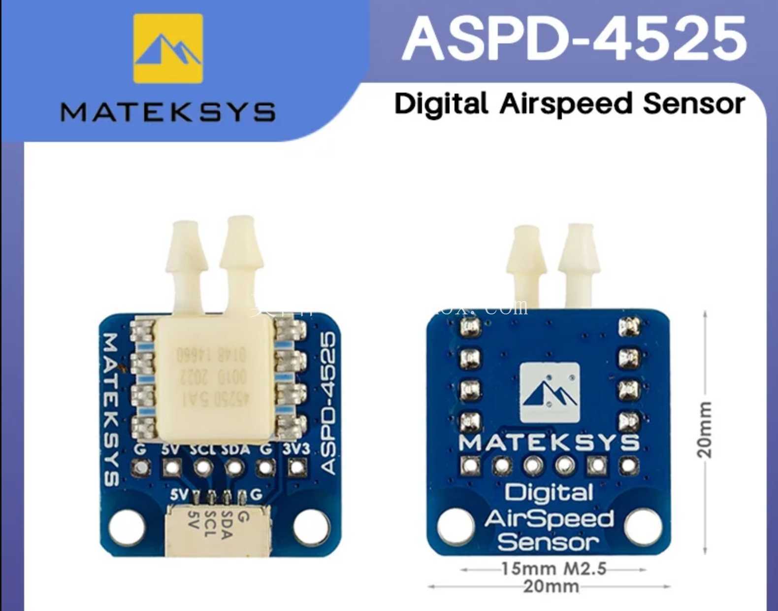 空速传感器Matek ASPD-4525