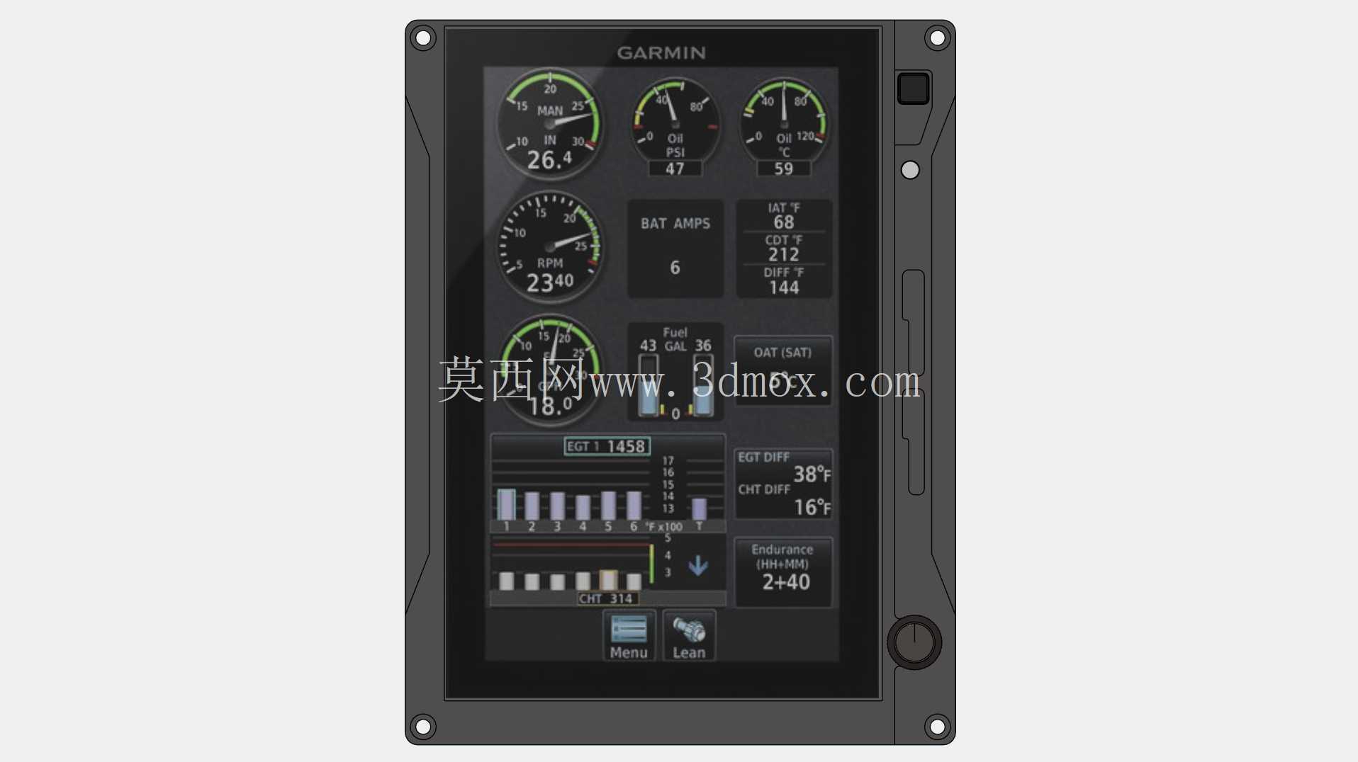 Garmin G500/G600TXi 7 英寸显示屏