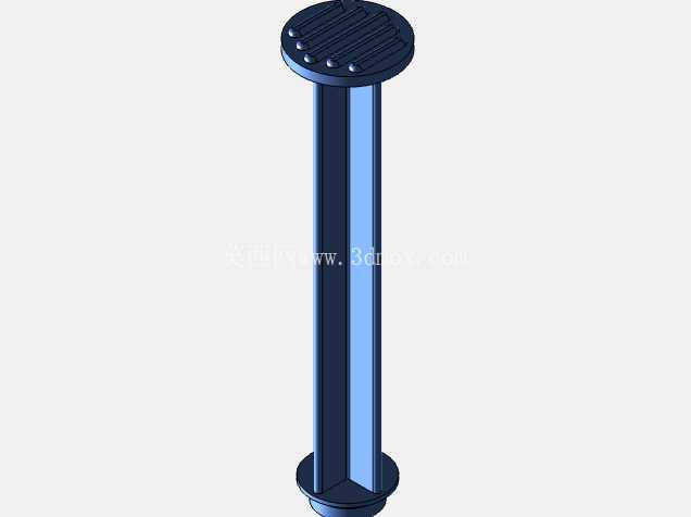 注射器设计 - SolidWorks 3D 模型