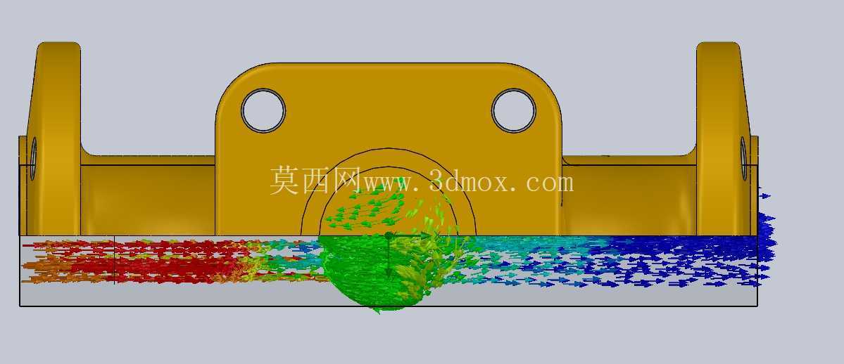 截止阀阀体空气动力学