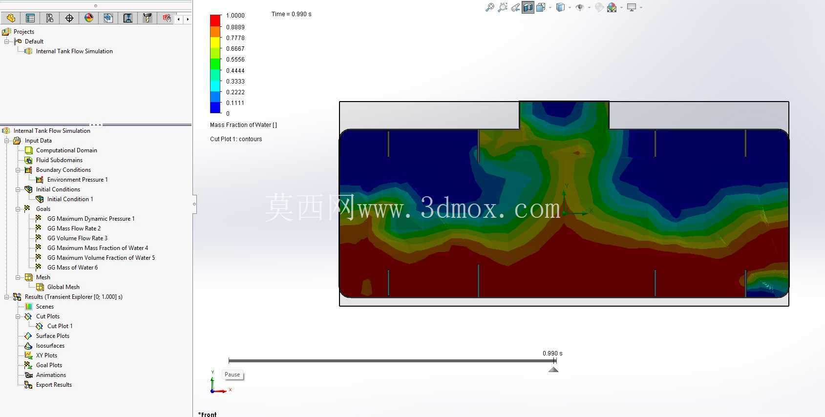 内部水箱