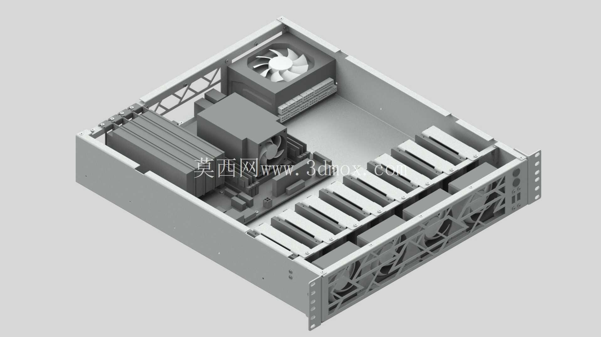 DIY 2U机架式机箱