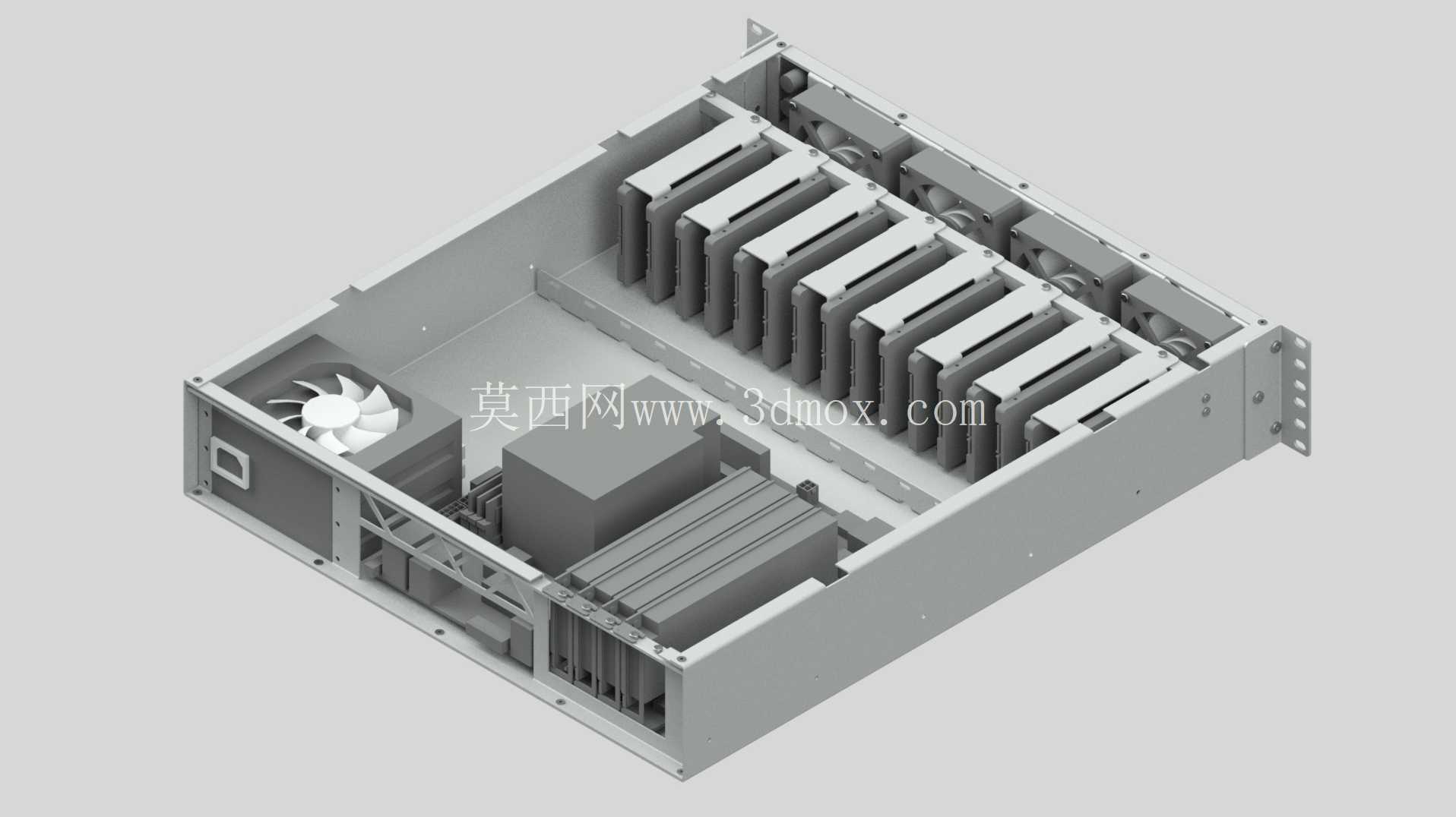DIY 2U机架式机箱