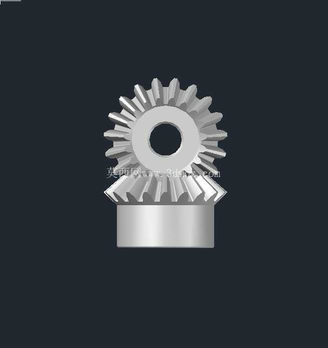 锥齿轮副3D模型