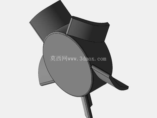 轴流风扇 35x35x10 毫米,带风扇护罩